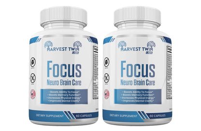 Neuro Plus Brain and Focus Harvest Twin Labs 2-Pack