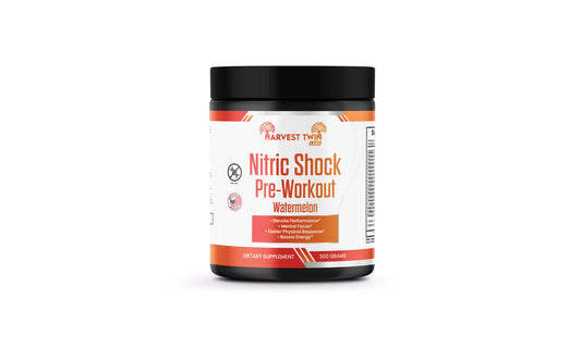 Nitric Shock Pre-Workout (Watermelon) Harvest Twin Labs