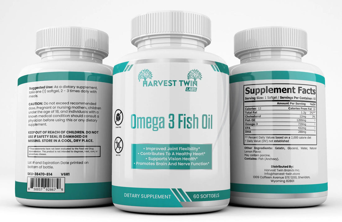 Omega 3 Fish Oil Harvest Twin Labs