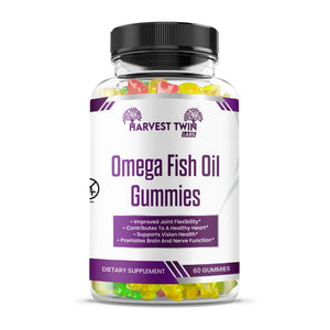 Omega Fish Oil Gummies Harvest Twin Labs 1-Pack