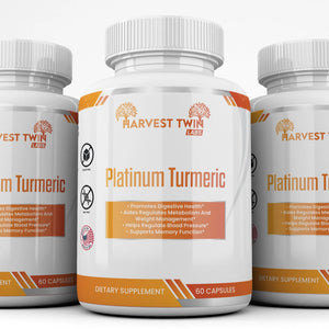 Platinum Turmeric Harvest Twin Labs 3-Pack