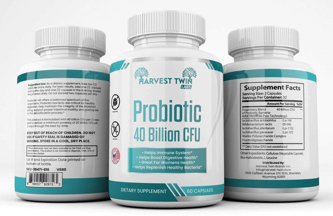 Probiotic - 40 Billion CFU Harvest Twin Labs