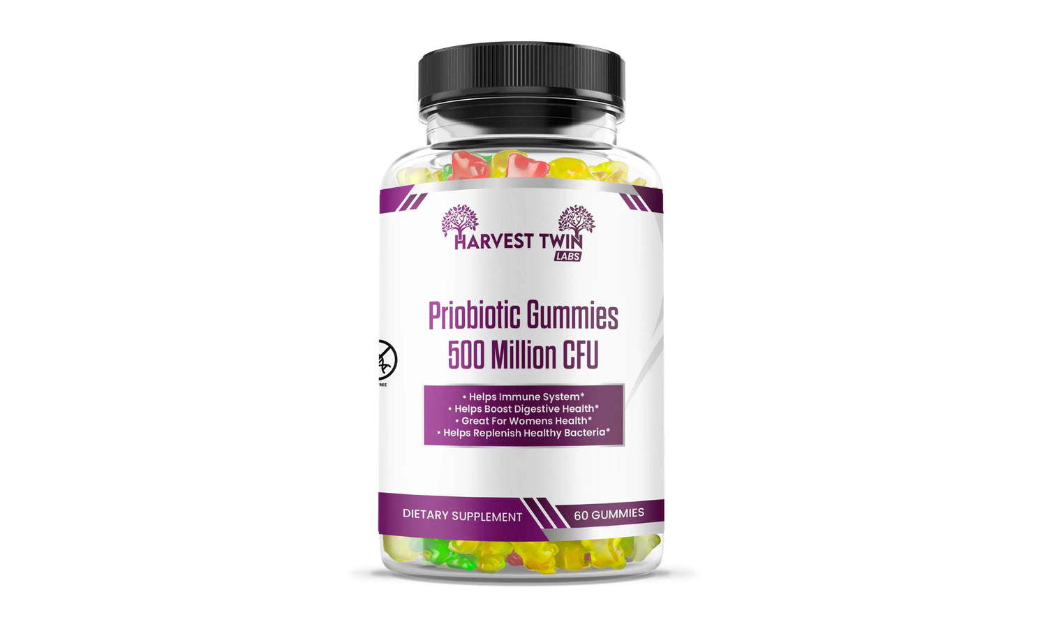 Probiotic Gummies Harvest Twin Labs 1-Pack