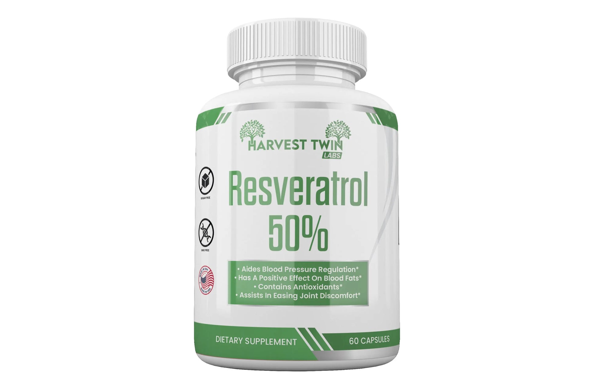 Resveratrol 50% Harvest Twin Labs 1-Pack