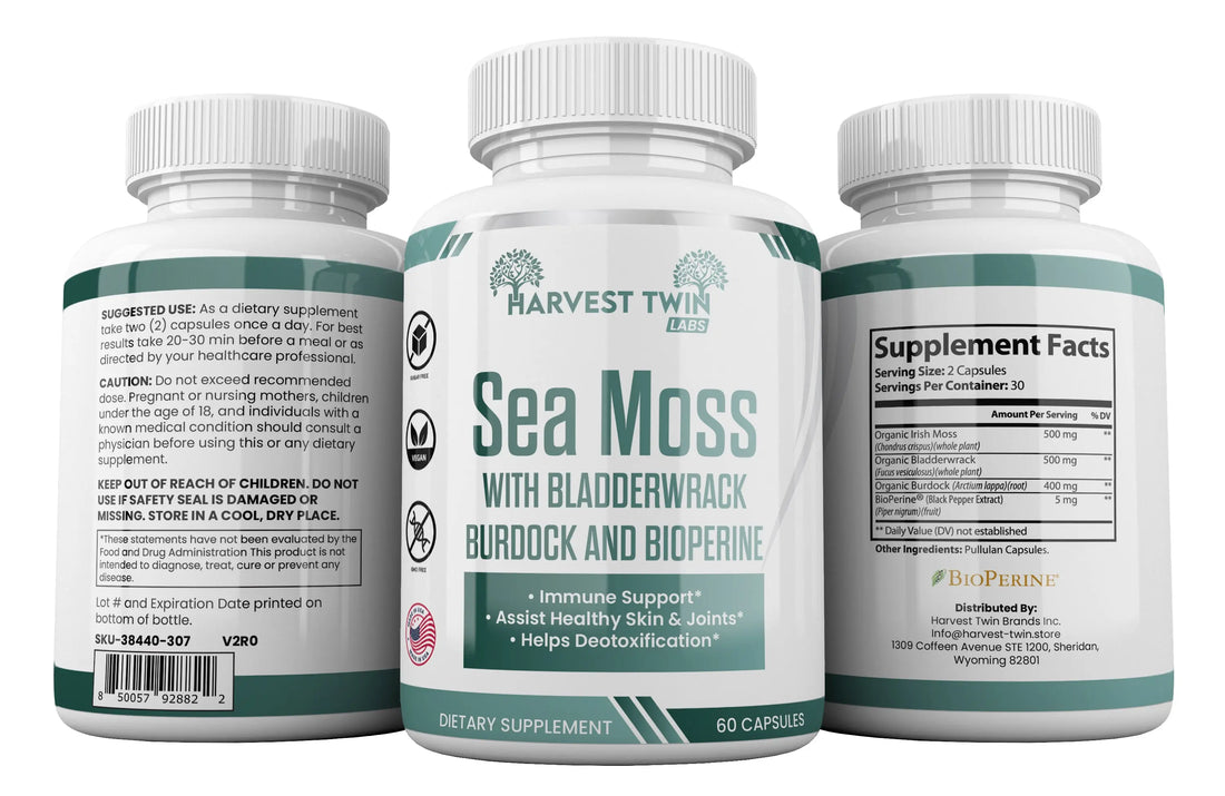 Sea Moss Harvest Twin Labs