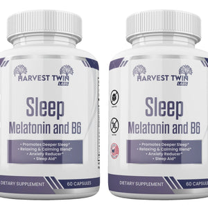 Sleep Formula Blend with Melatonin Harvest Twin Labs 2-Pack