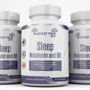 Sleep Formula Blend with Melatonin Harvest Twin Labs 3-Pack