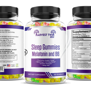 Sleep Well Gummies Harvest Twin Labs