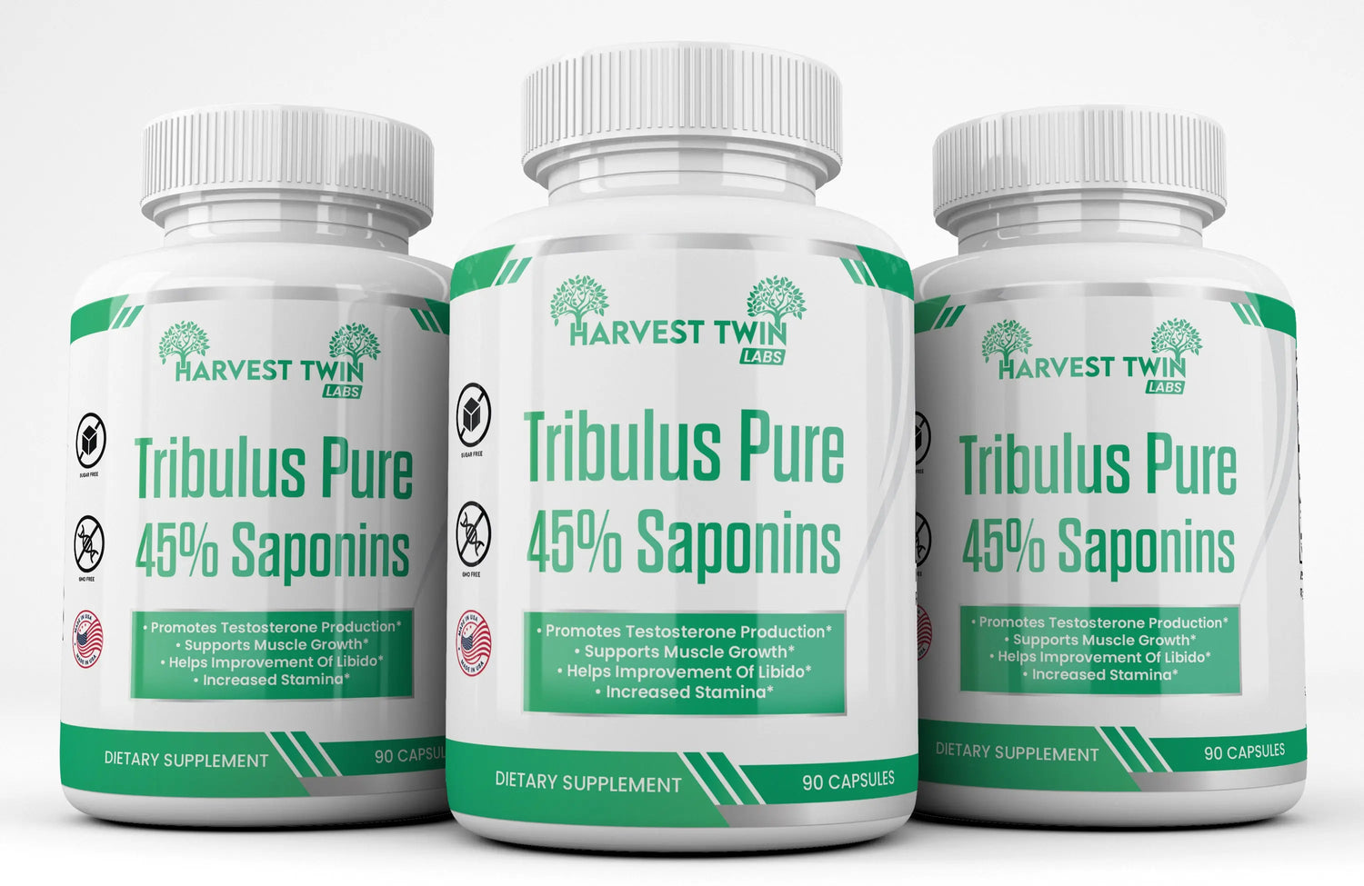 Tribulus Pure Harvest Twin Labs 3-Pack