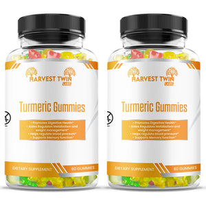 Turmeric Gummies Harvest Twin Labs 3-Pack