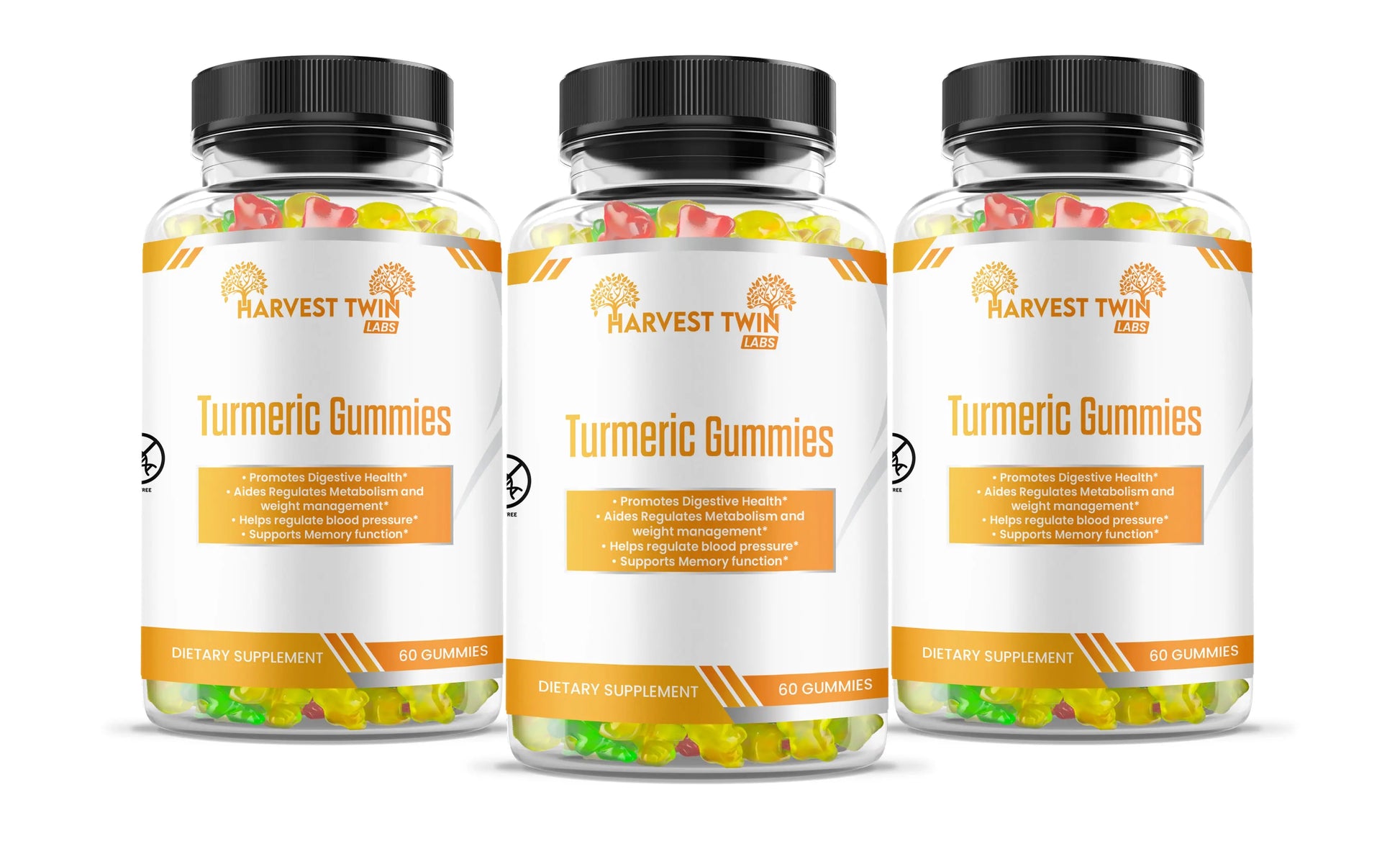 Turmeric Gummies Harvest Twin Labs