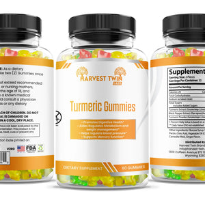 Turmeric Gummies Harvest Twin Labs