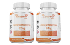 Turmeric w/BioPerine - 650mg Harvest Twin Labs 2-Pack