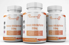 Turmeric w/BioPerine - 650mg Harvest Twin Labs 3-Pack