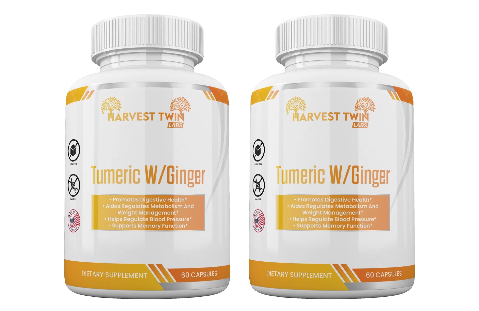 Turmeric w/Ginger Harvest Twin Labs 2-Pack