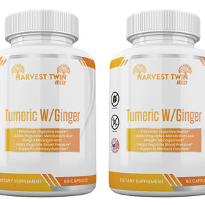 Turmeric w/Ginger Harvest Twin Labs 2-Pack