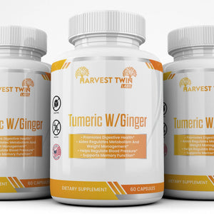 Turmeric w/Ginger Harvest Twin Labs 3-Pack