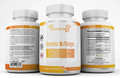 Turmeric w/Ginger Harvest Twin Labs