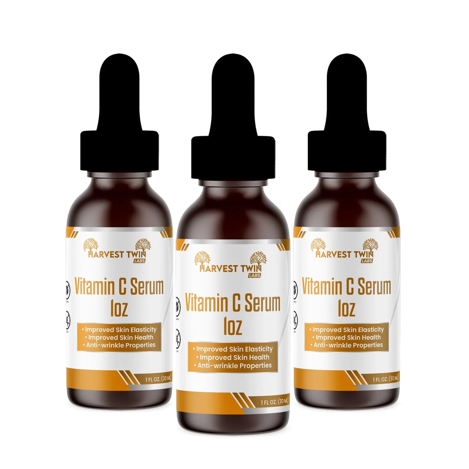 Vitamin C Serum 1oz Harvest Twin Labs 3-Pack