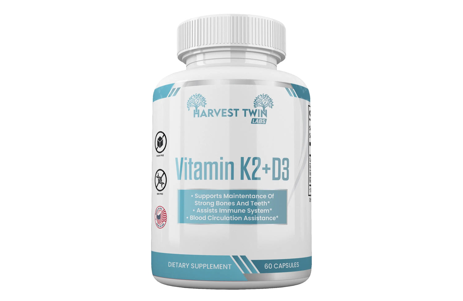 Vitamin K2 D3 - Harvest Twin Labs  1-Pack